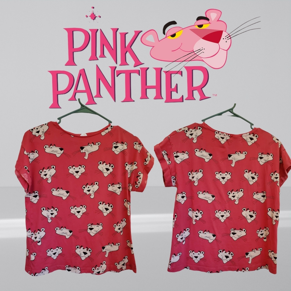 Girls Pink Panther Top